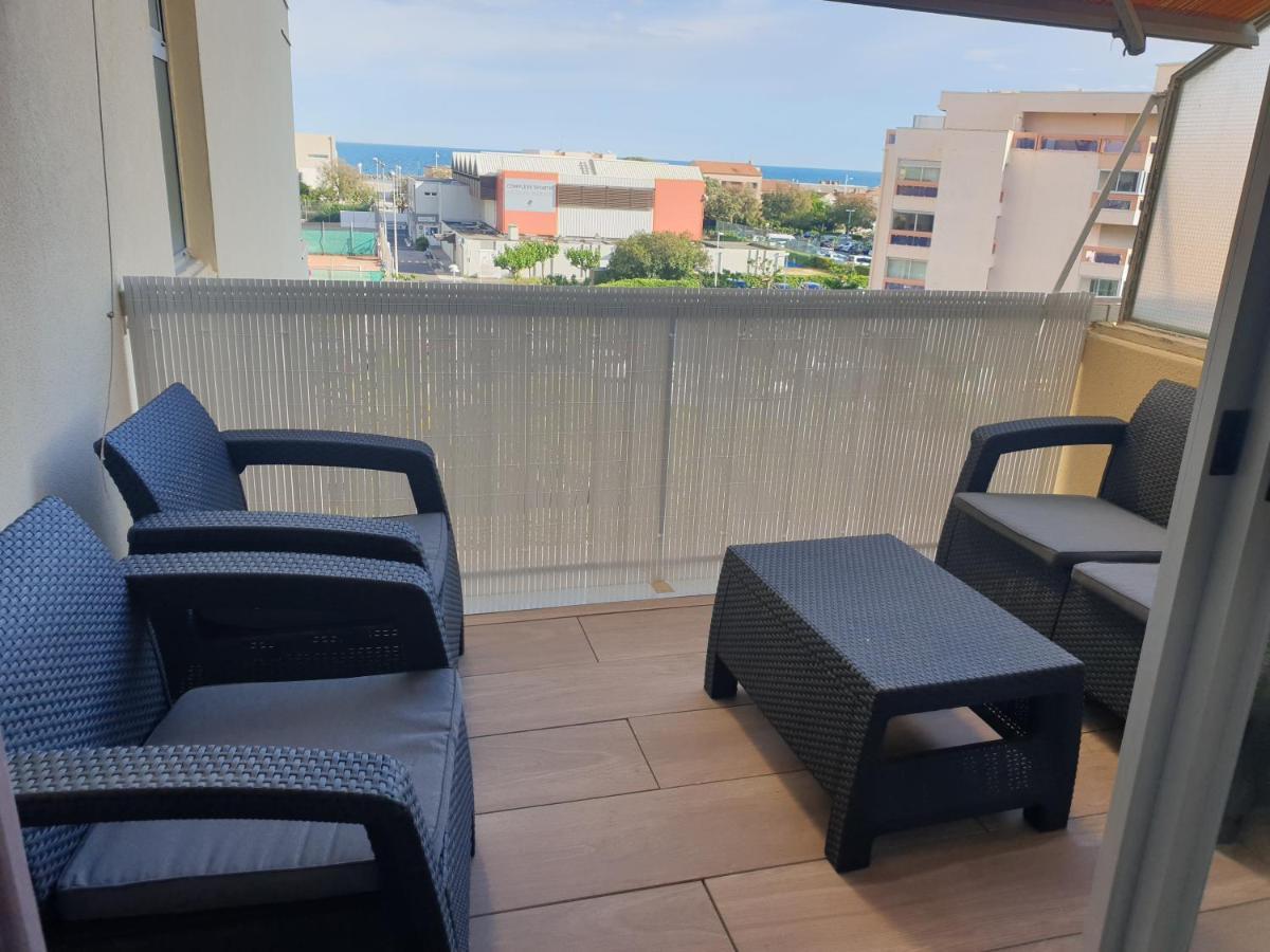 Studio Carnon Bord De Plage Climatise Exterior foto